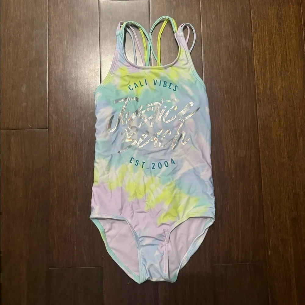 ✨NWT✨ Tie-Dye Girls Justice Baiting Suit